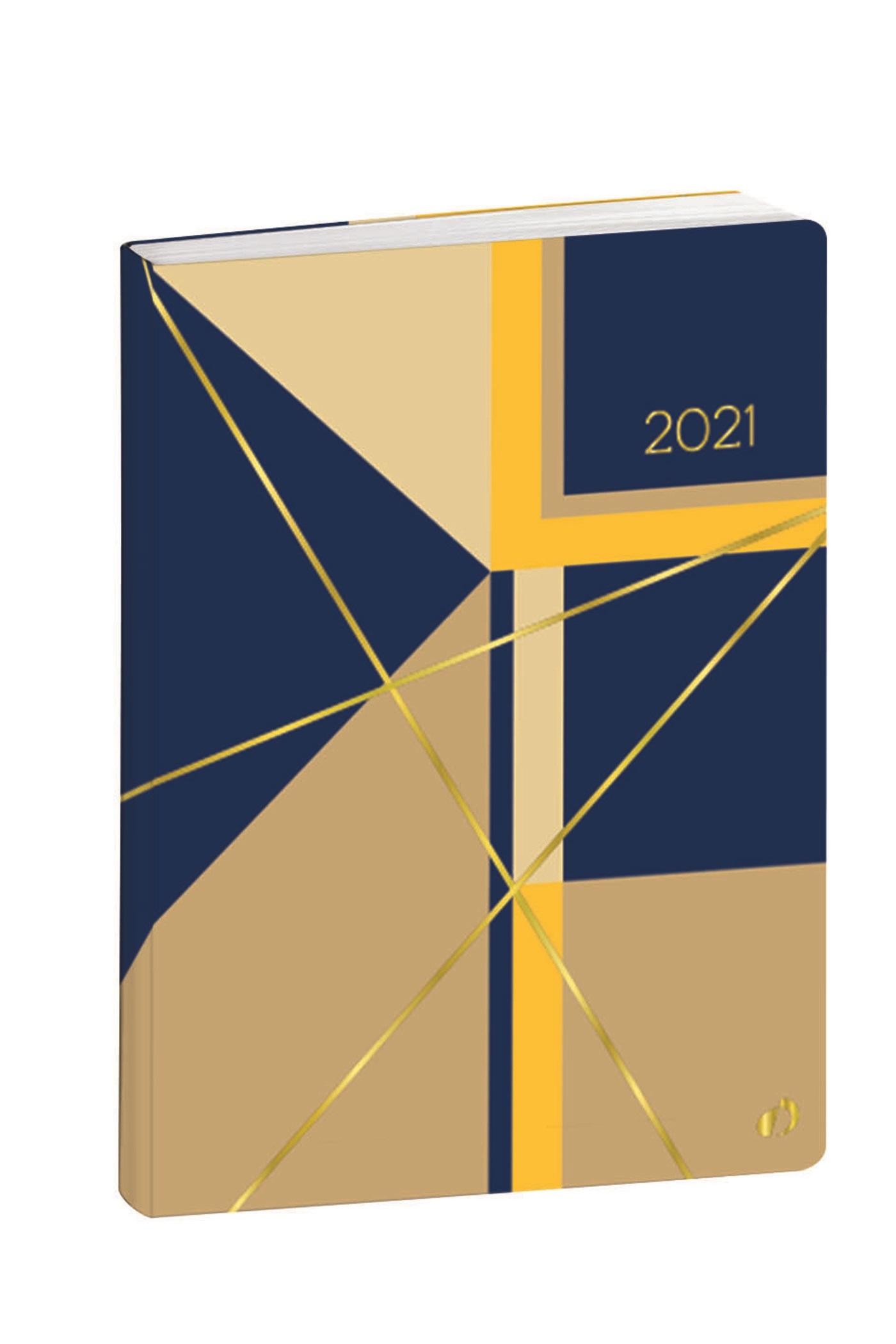 AGENDA 2021 WEEKLY LARGE NOVA NAVY JAUNE 15X21 569021Q
