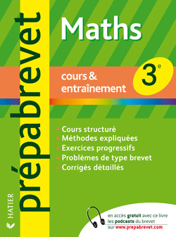 PREPABREVET - COURS & ENTRAINEMENT - MATHEMATIQUES - 3E