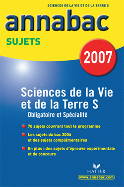 ANNABAC 2007 SVT S SUJETS
