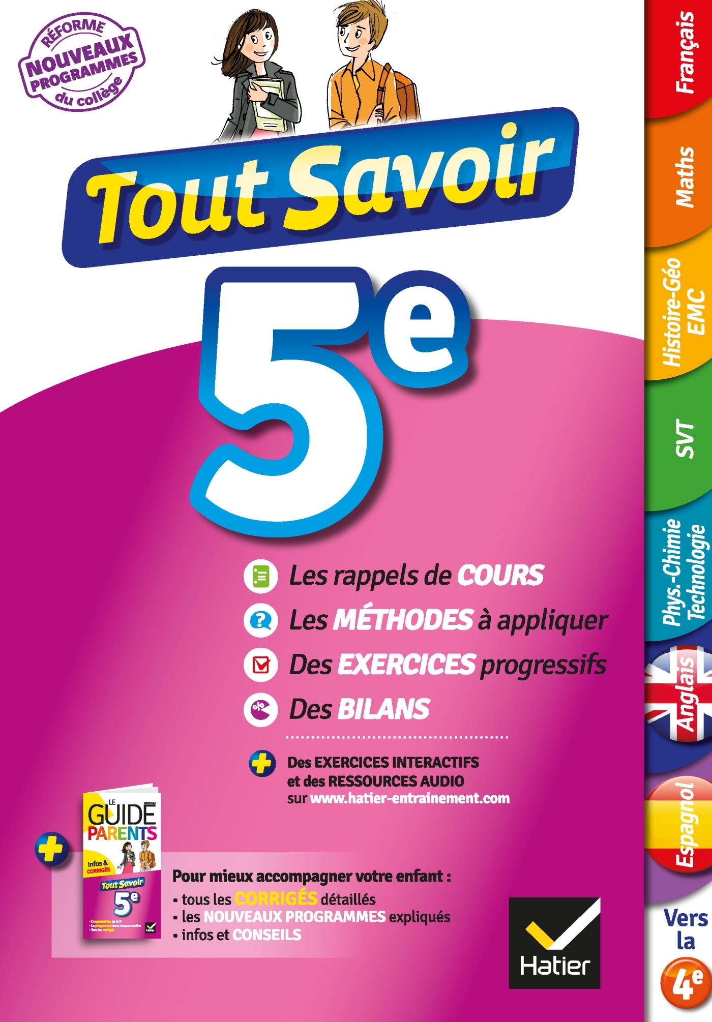 TOUT SAVOIR 5E NOUVEAU PROGRAMME