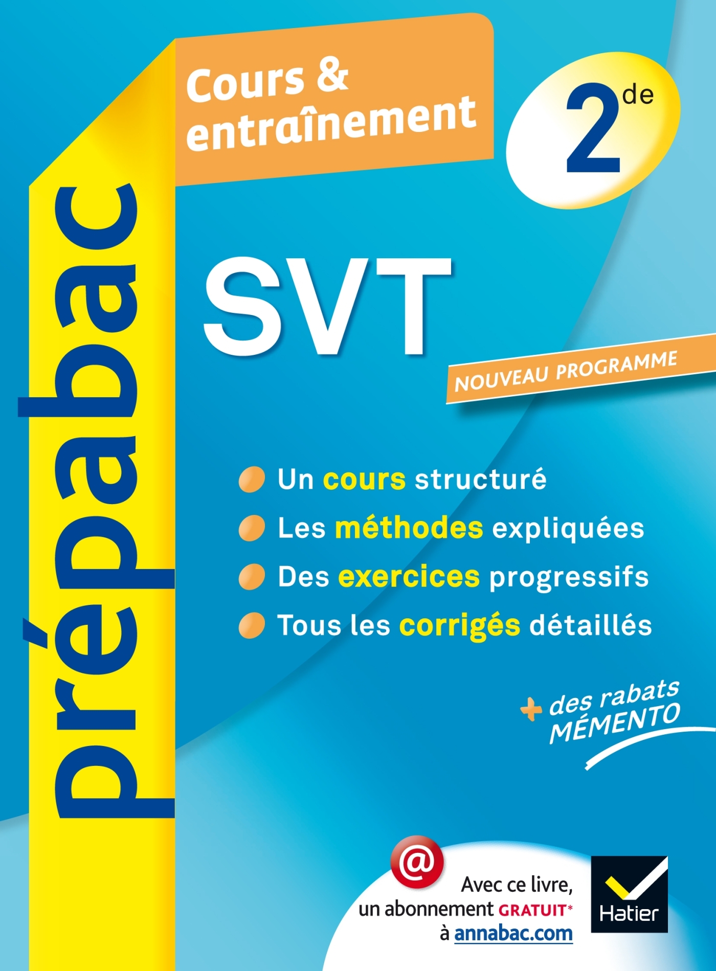 SVT 2DE - PREPABAC COURS & ENTRAINEMENT