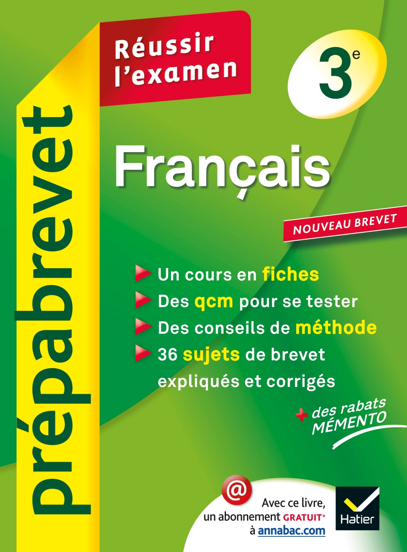 PREPABREVET EXAMEN FRANCAIS 3E