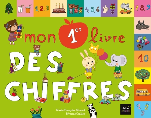 MON 1ER LIVRE DES CHIFFRES
