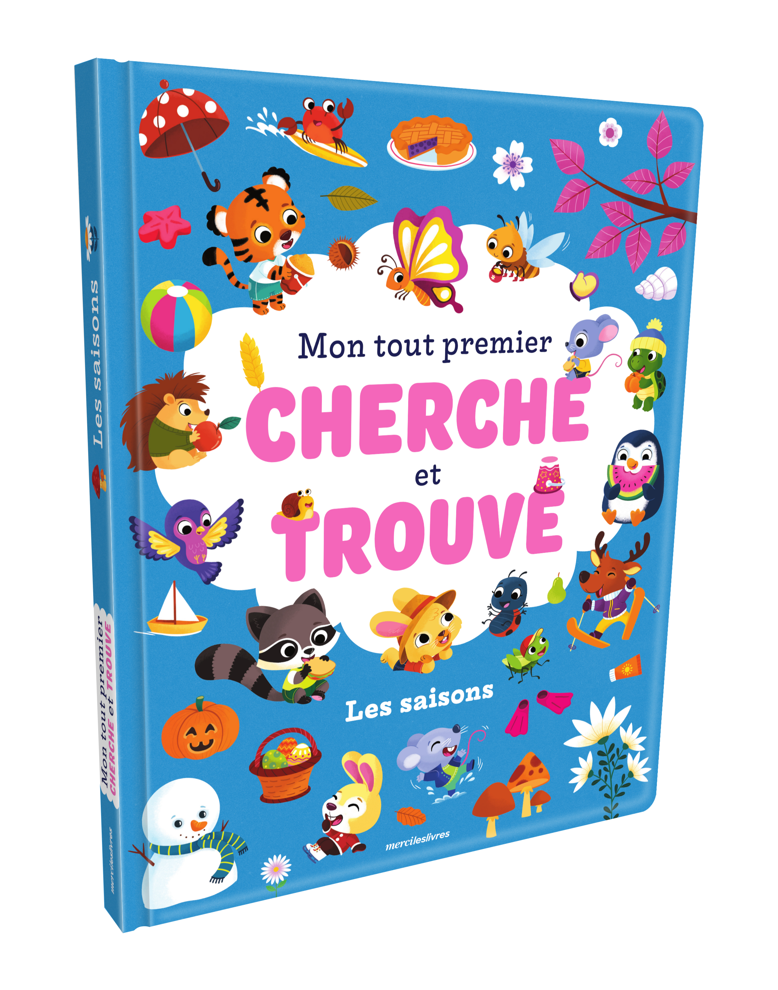 MON TOUT PREMIER CHERCHE ET TROUVE - LES SAISONS - + DE 50 ELEMENTS A REPERER !
