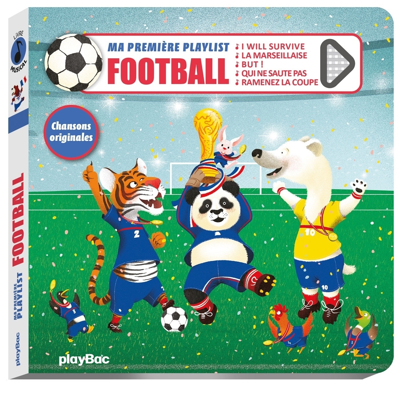 LIVRE MUSICAL - MA PREMIERE PLAYLIST FOOT - NOUVELLE EDITION - AUDIO