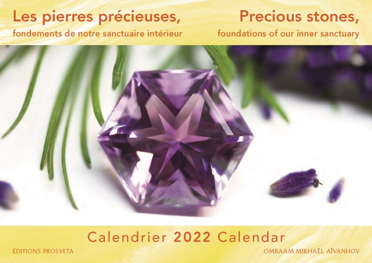 CALENDRIER 2022 - LES PIERRES PRECIEUSES - FONDEMENT DE NOTRE SANCTUAIRE IN