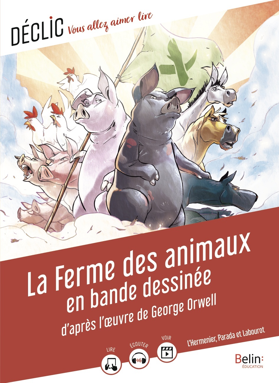 FERME DES ANIMAUX EN BANDE DESSINEE