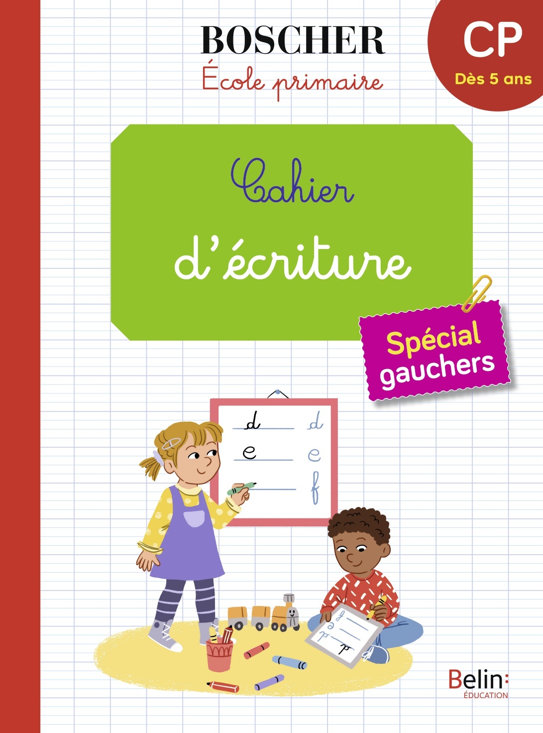 CAHIER D´ECRITURE SPECIAL GAUCHERS