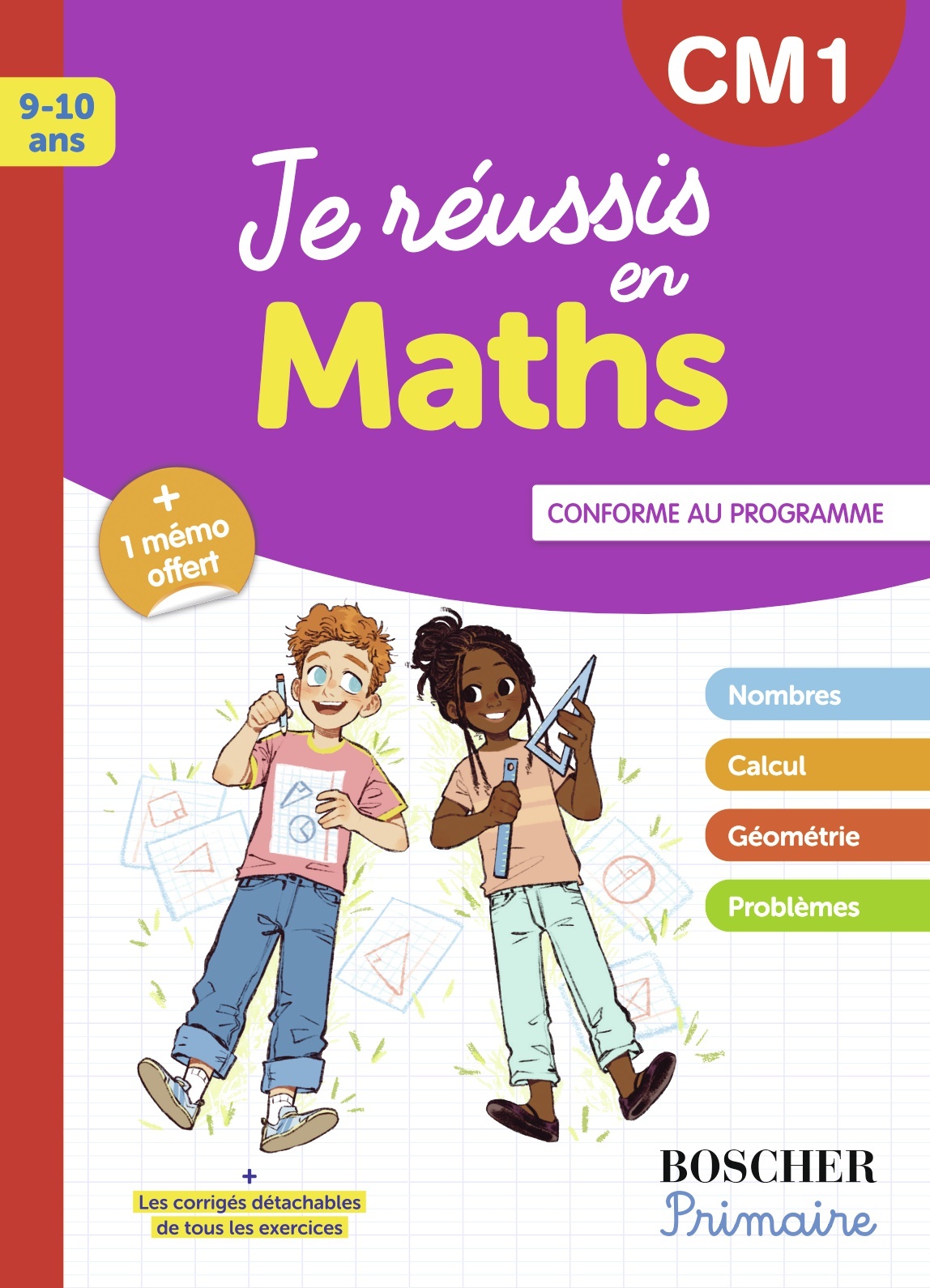 JE REUSSIS EN MATHS CM1 N.E. 2025