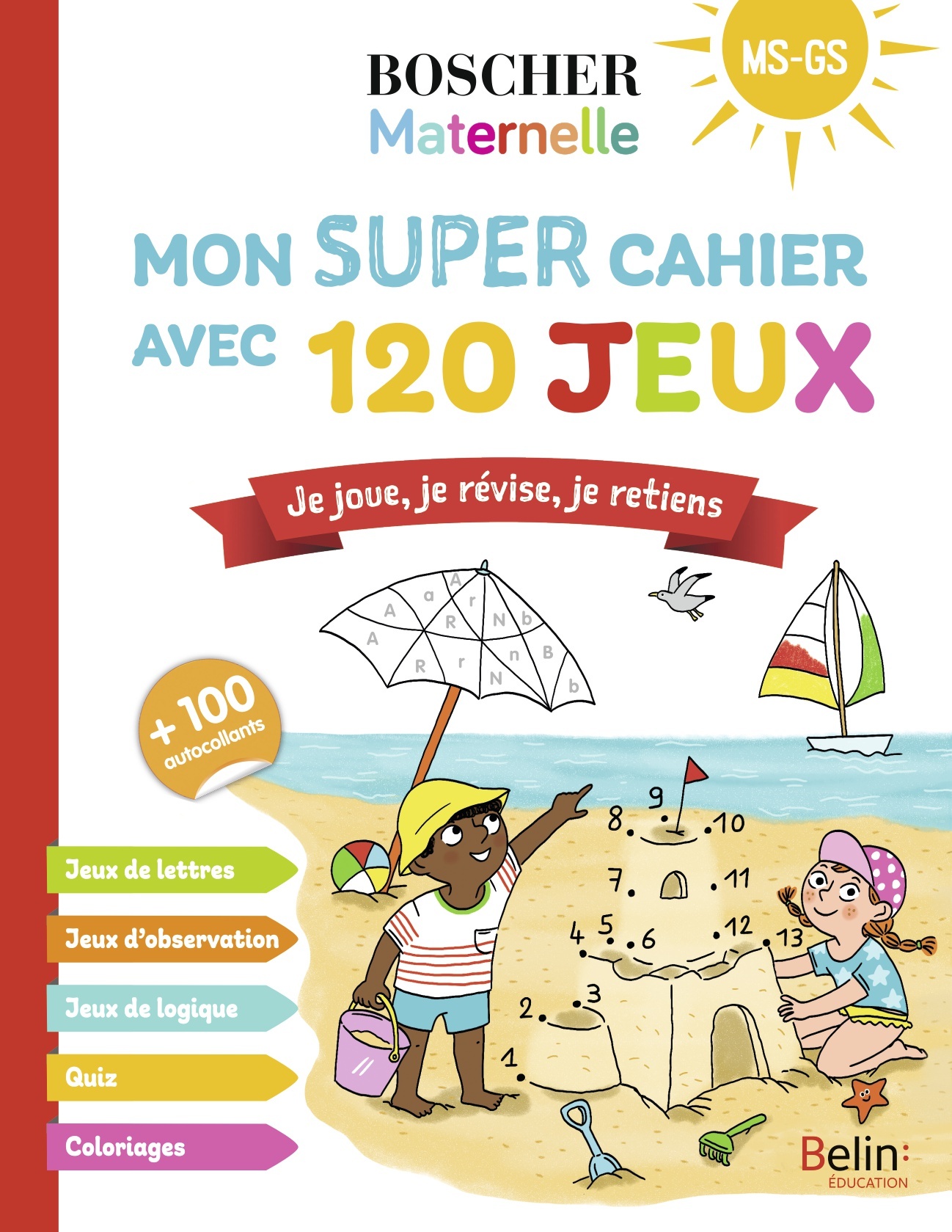 MON SUPER CAHIER AVEC 120 JEUX