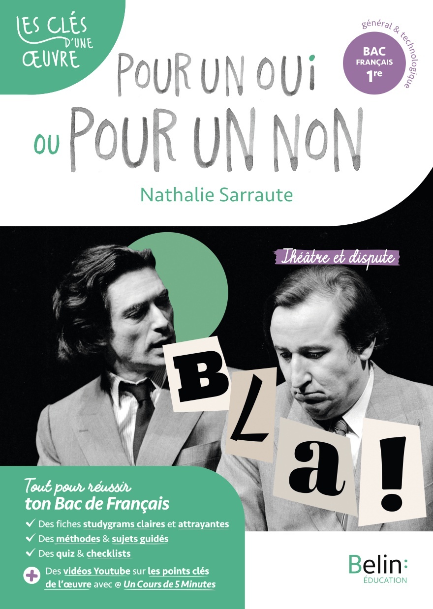 POUR UN OUI OU POUR UN NON, NATHALIE SARRAUTE