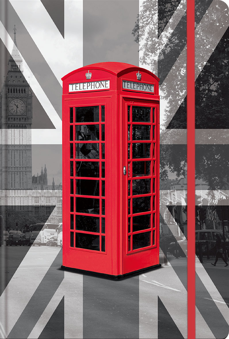 CARNET DE NOTES RED TELEPHONE A5