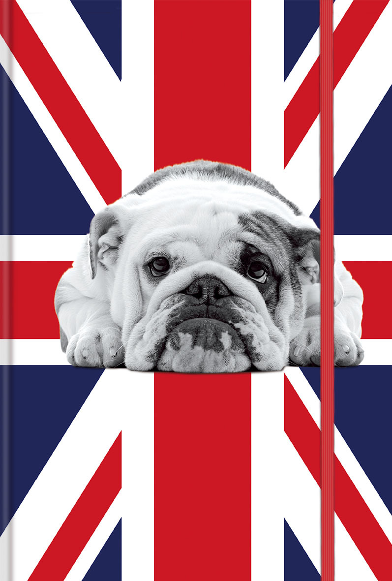 CARNET DE NOTES BRITISH BULLDOG A5