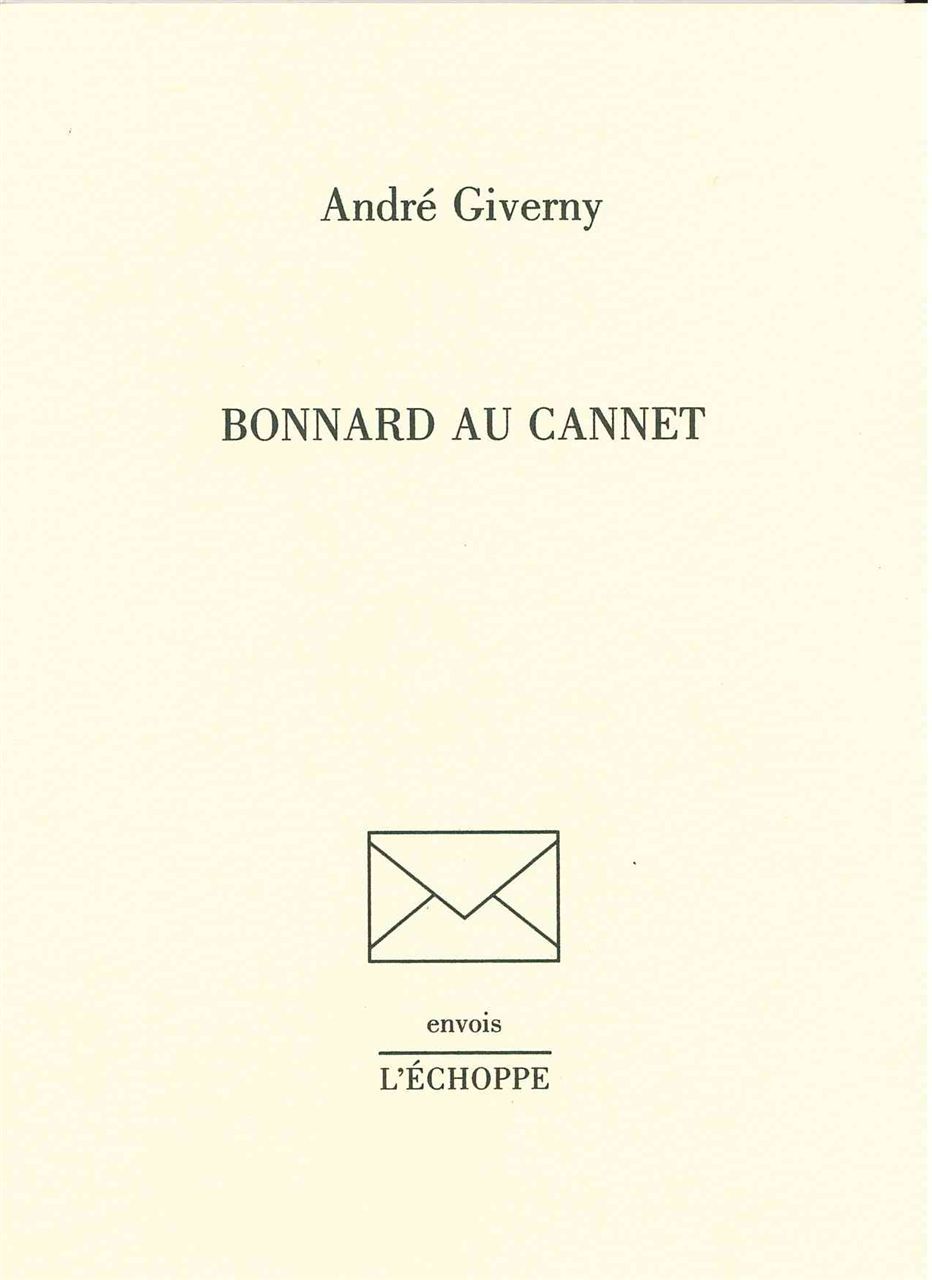BONNARD AU CANNET