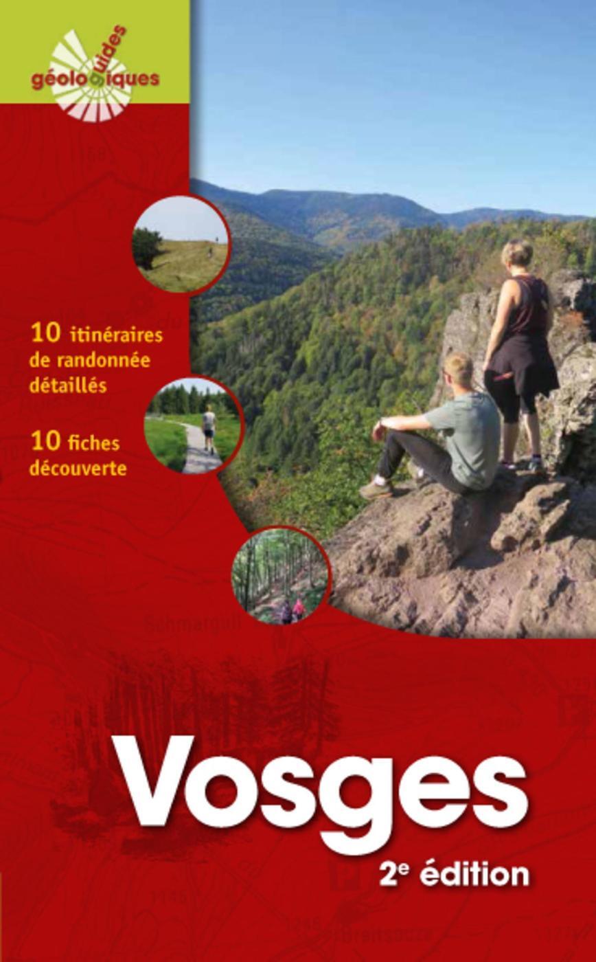 VOSGES - 10 ITINERAIRES DE RANDONNEES DETAILLES. 10 FICHES DECOUVERTE