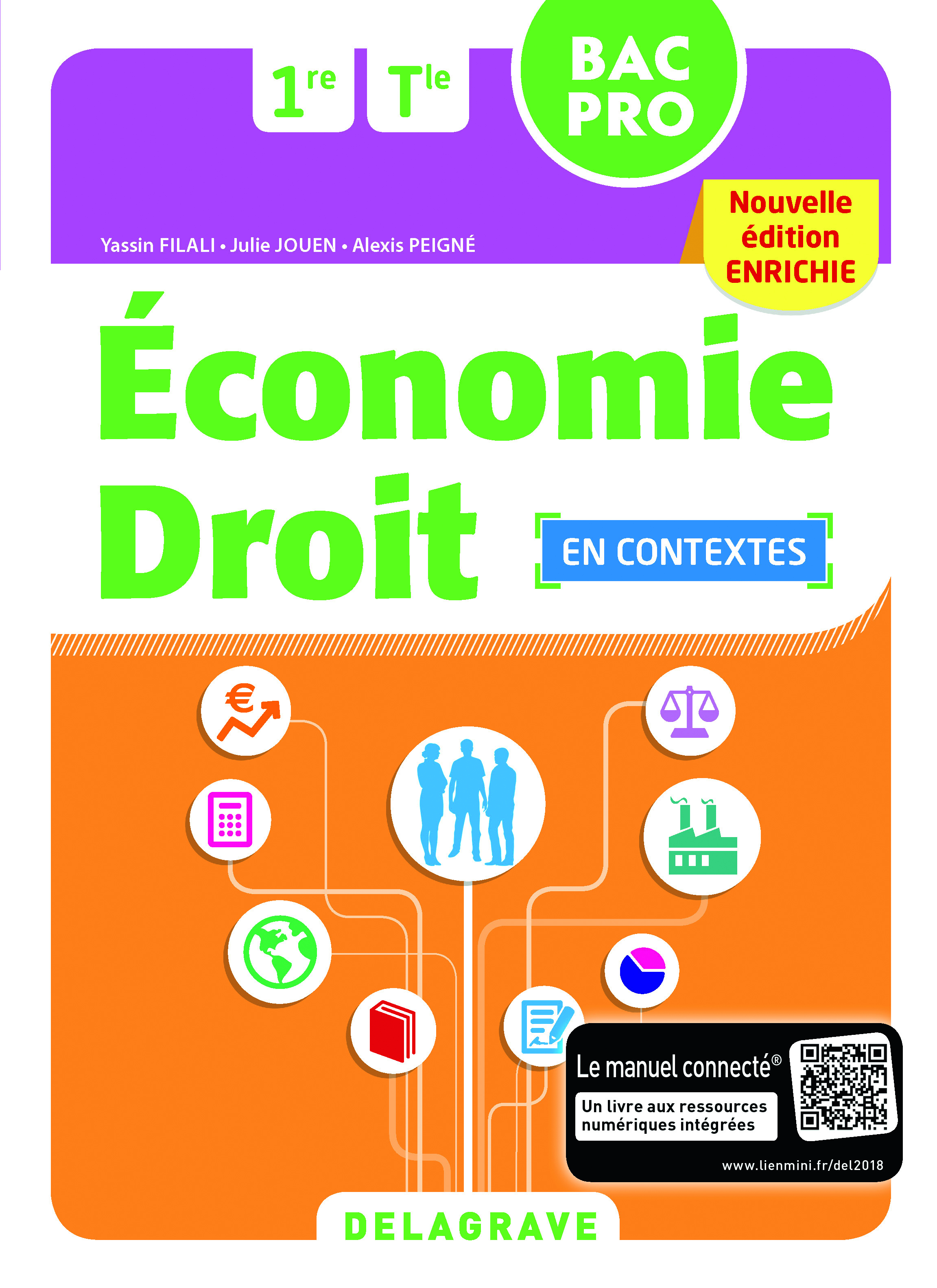 ECONOMIE DROIT 1RE TLE BAC PRO (2018) POCHETTE ELEVE 2ED