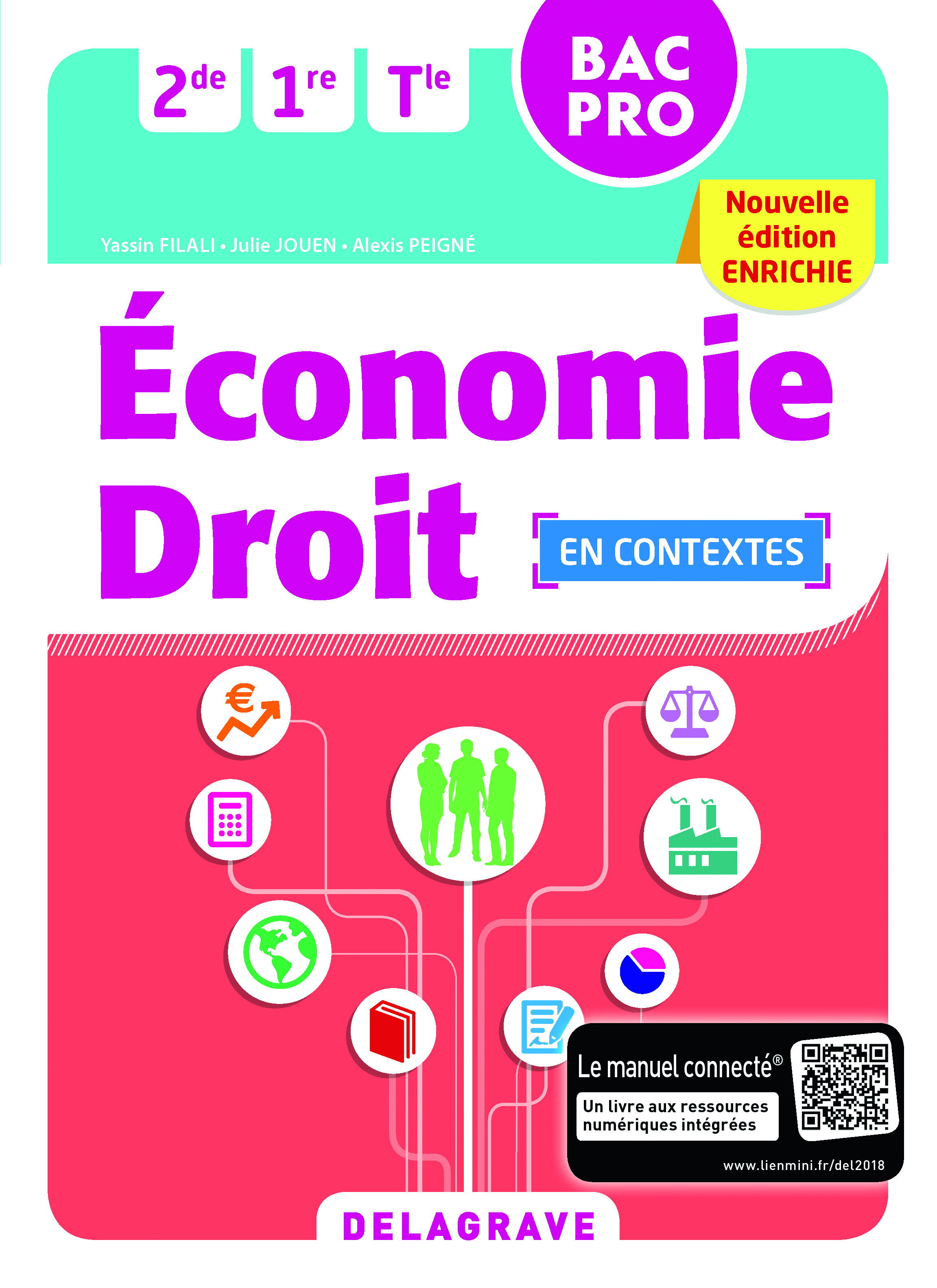 ECONOMIE DROIT 2DE 1RE TLE BAC PRO (2018) - POCHETTE ELEVE 2ED