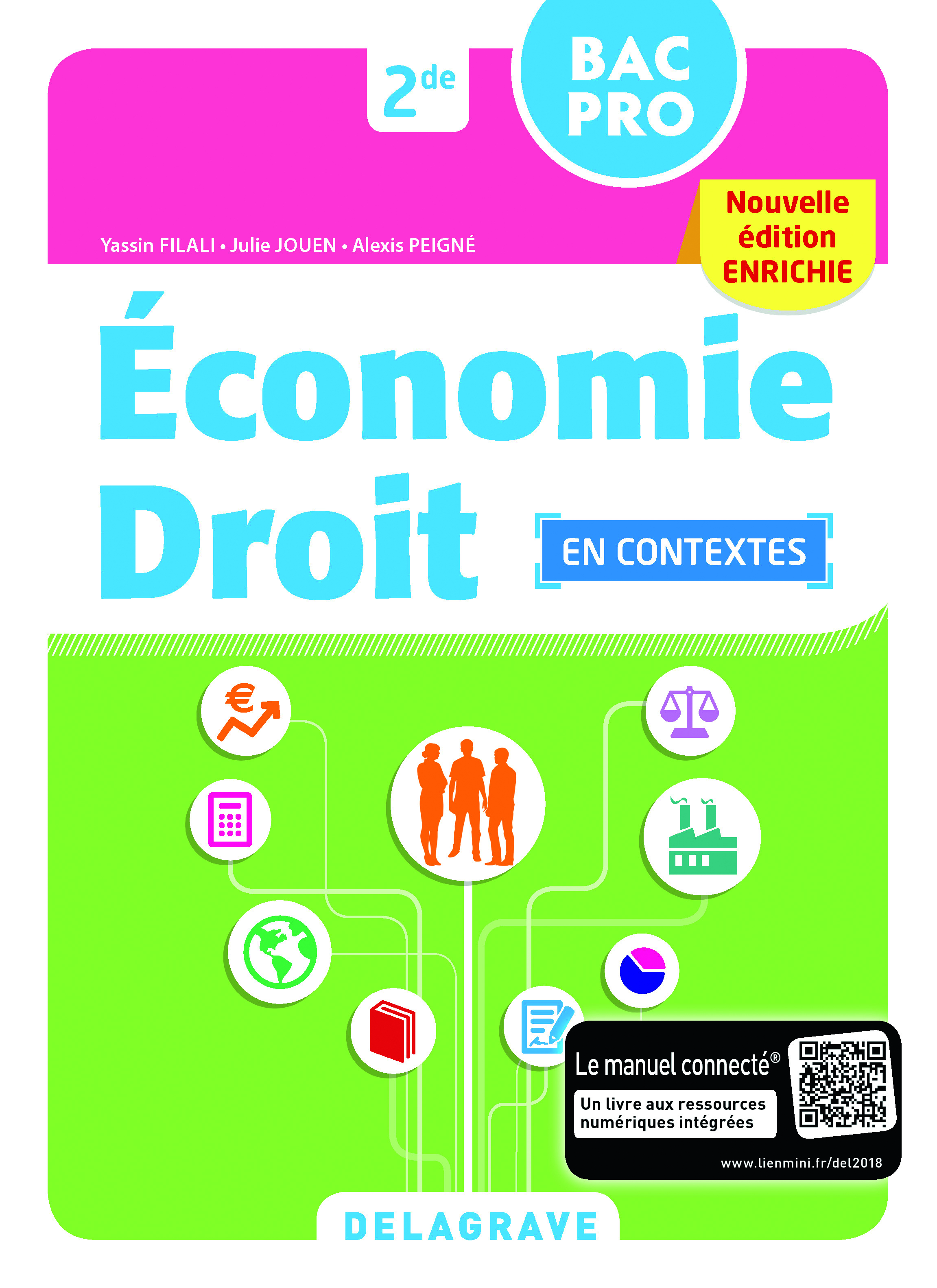 ECONOMIE DROIT 2DE BAC PRO (2018) POCHETTE ELEVE 2ED