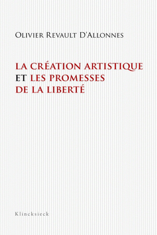 CREATION ARTISTIQUE ET LES PROMESSES... - REIMPRESSION