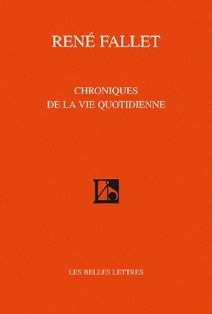 CHRONIQUES DE LA VIE QUOTIDIENNE