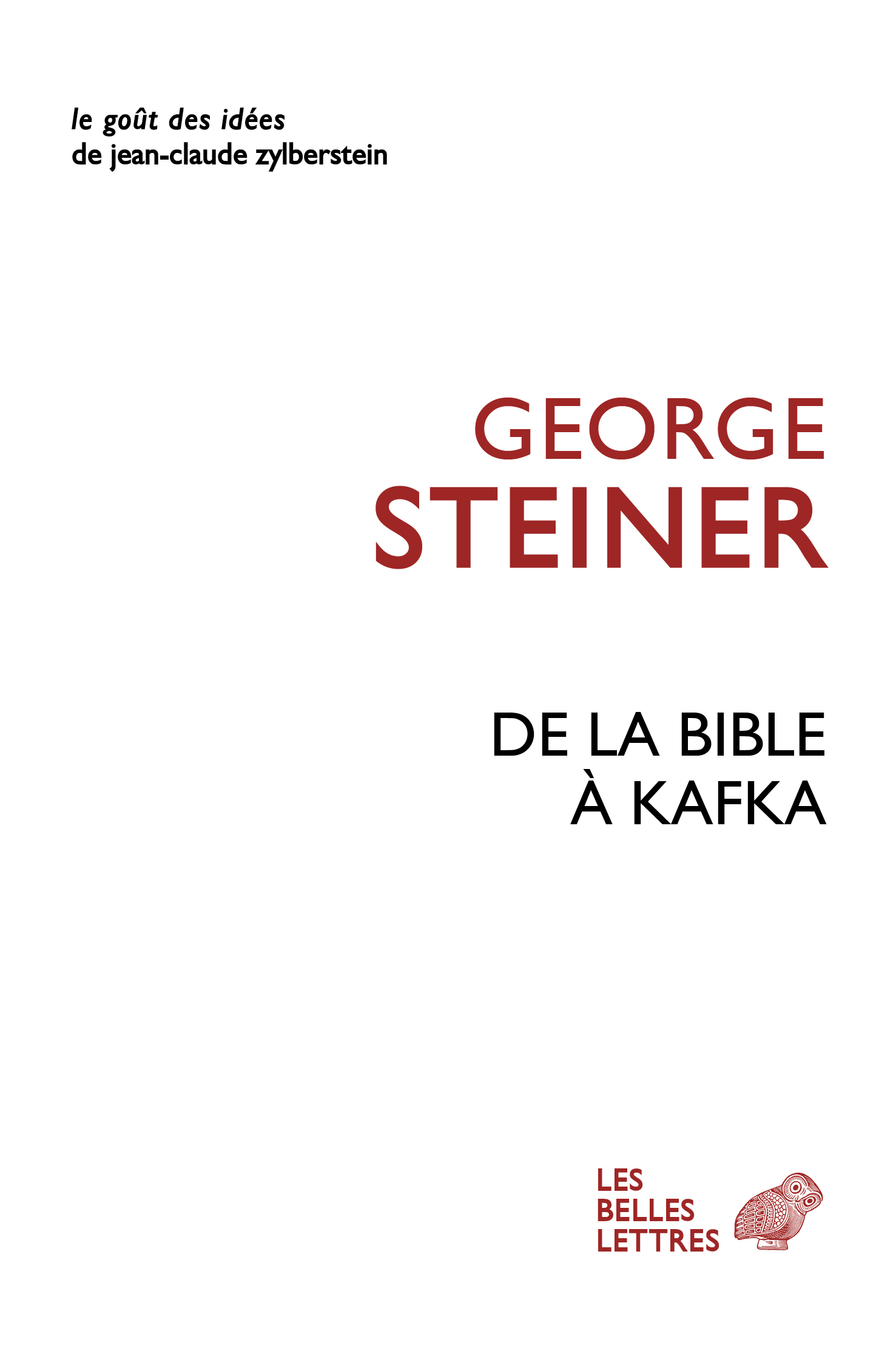 DE LA BIBLE A KAFKA