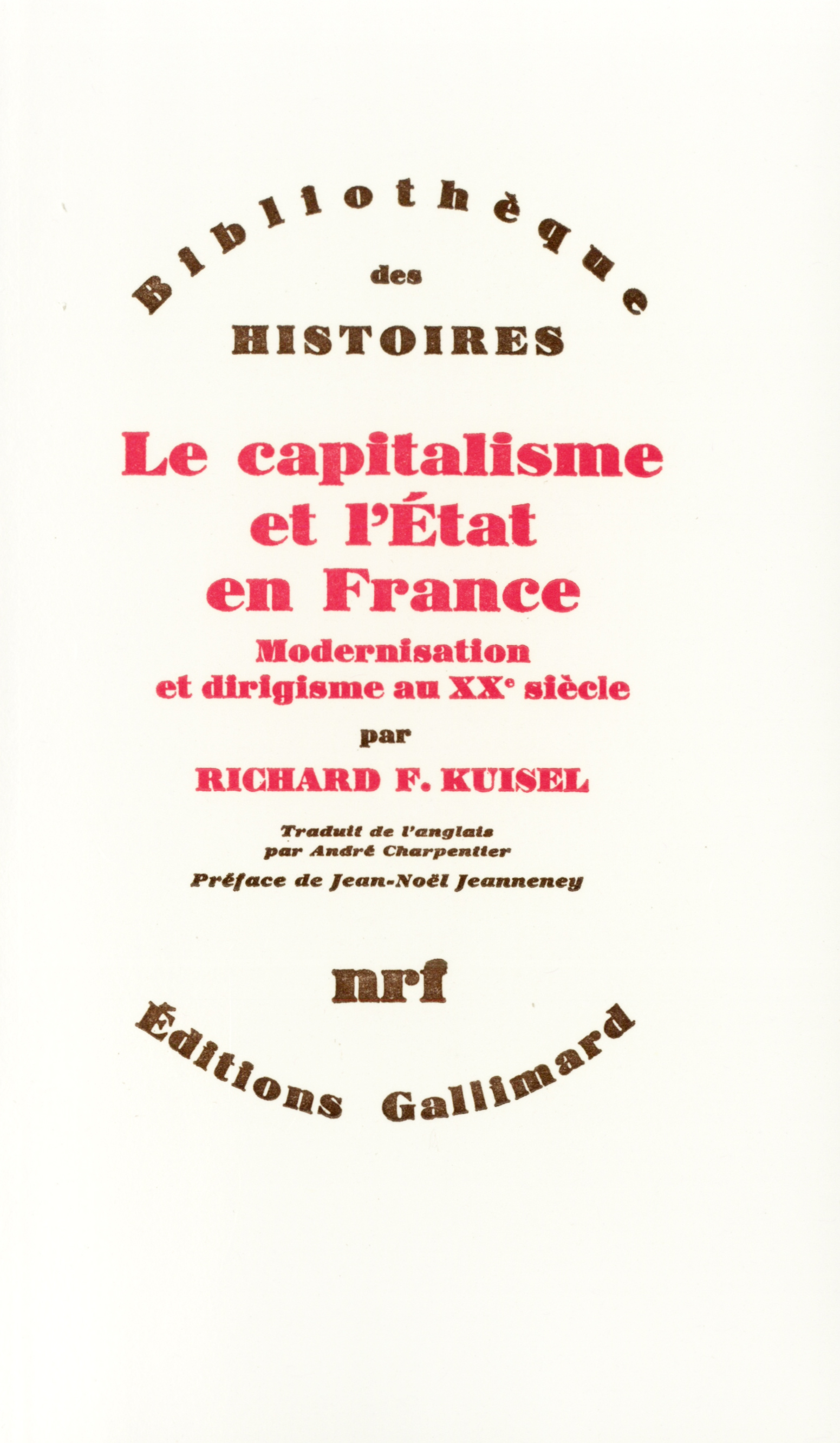 CAPITALISME ET L'ETAT EN FRANCE