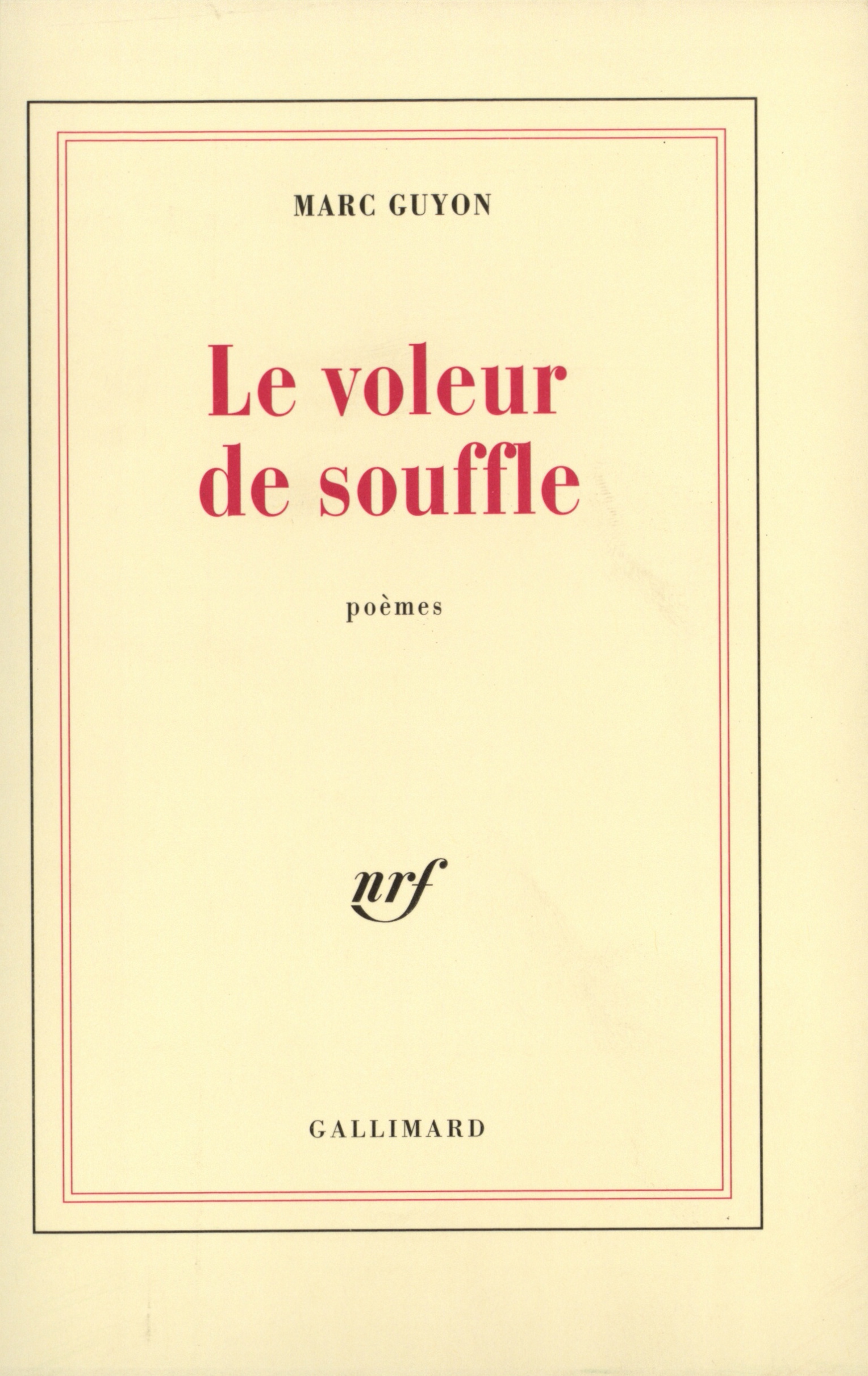 VOLEUR DE SOUFFLE