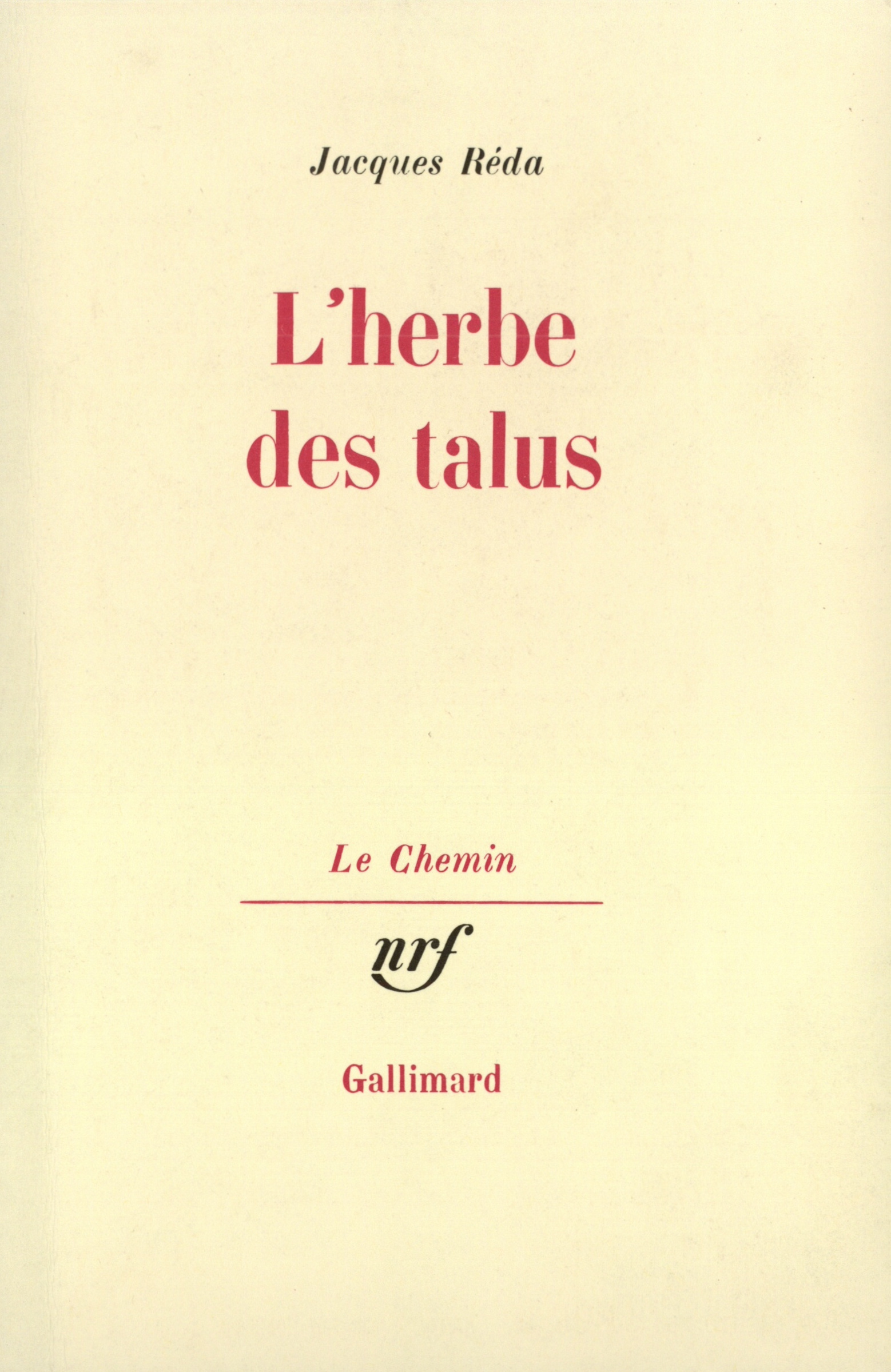 HERBE DES TALUS