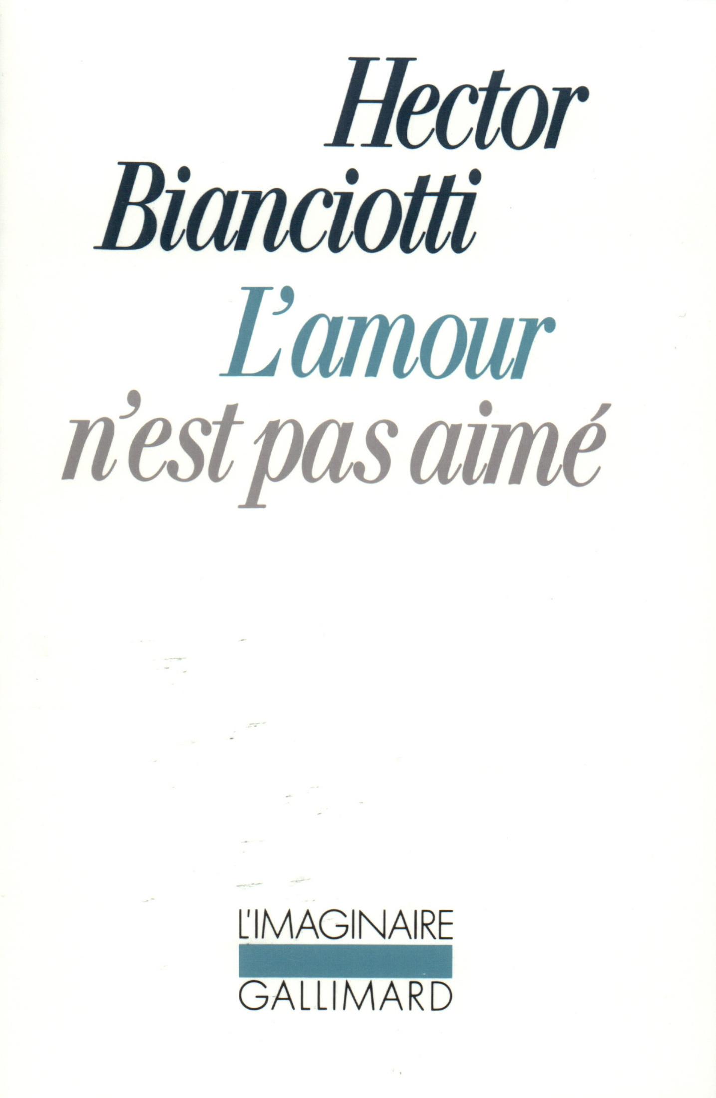 AMOUR N'EST PAS AIME