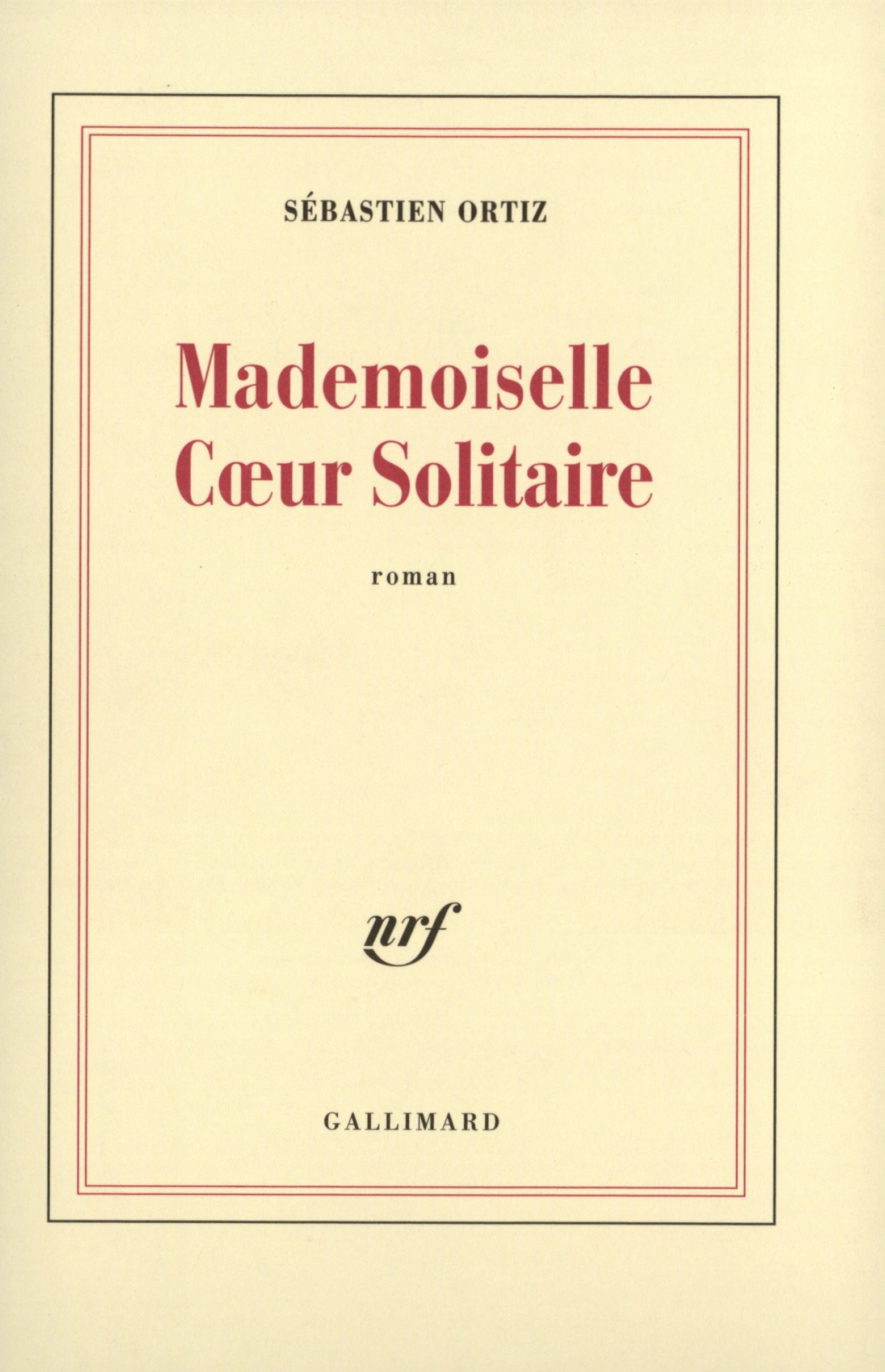 MADEMOISELLE COEUR SOLITAIRE
