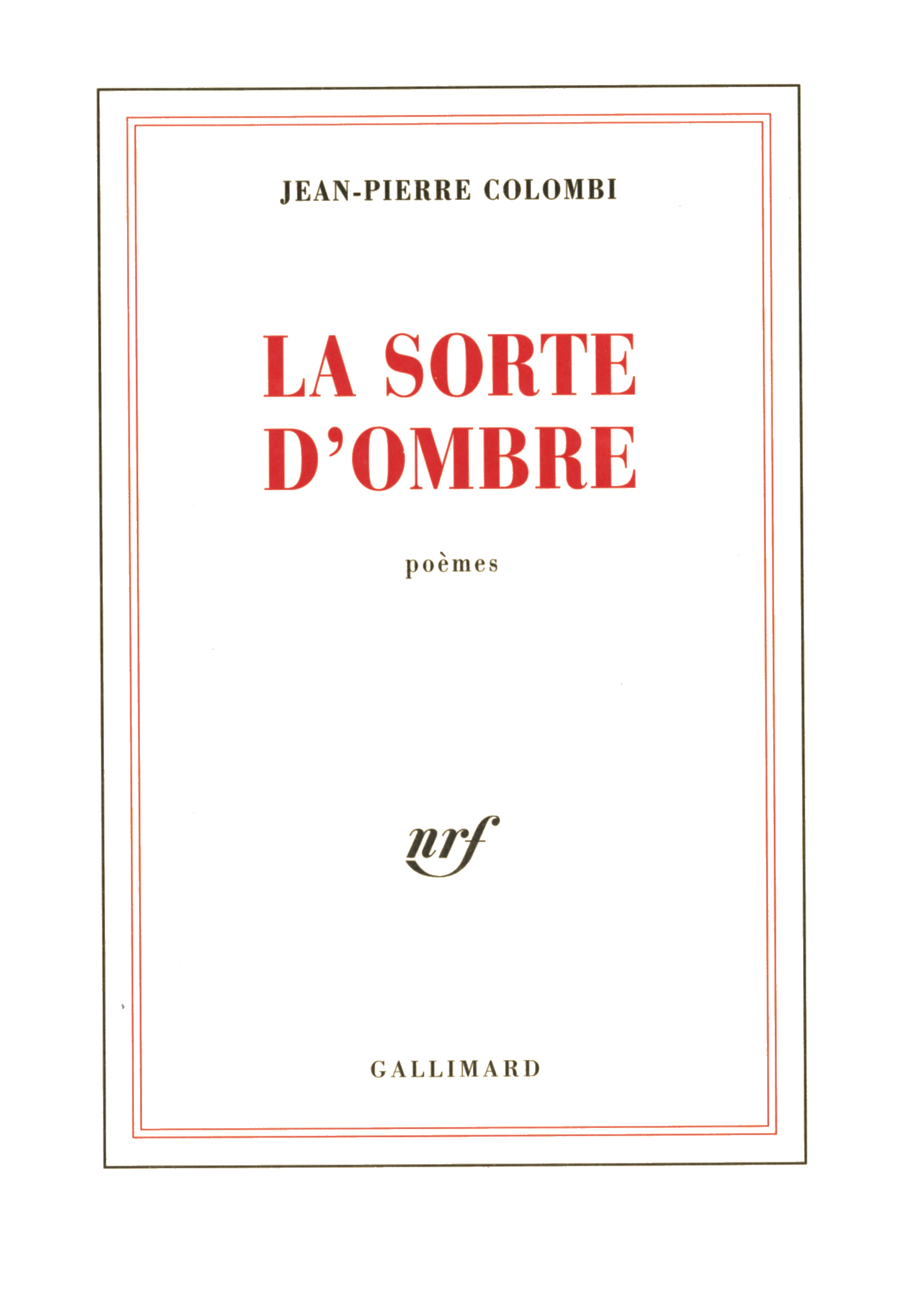 SORTE D'OMBRE