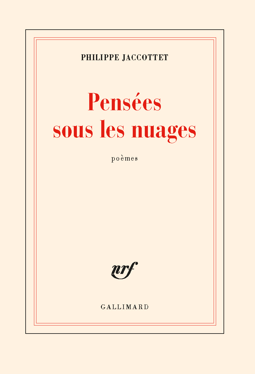 PENSEES SOUS LES NUAGES