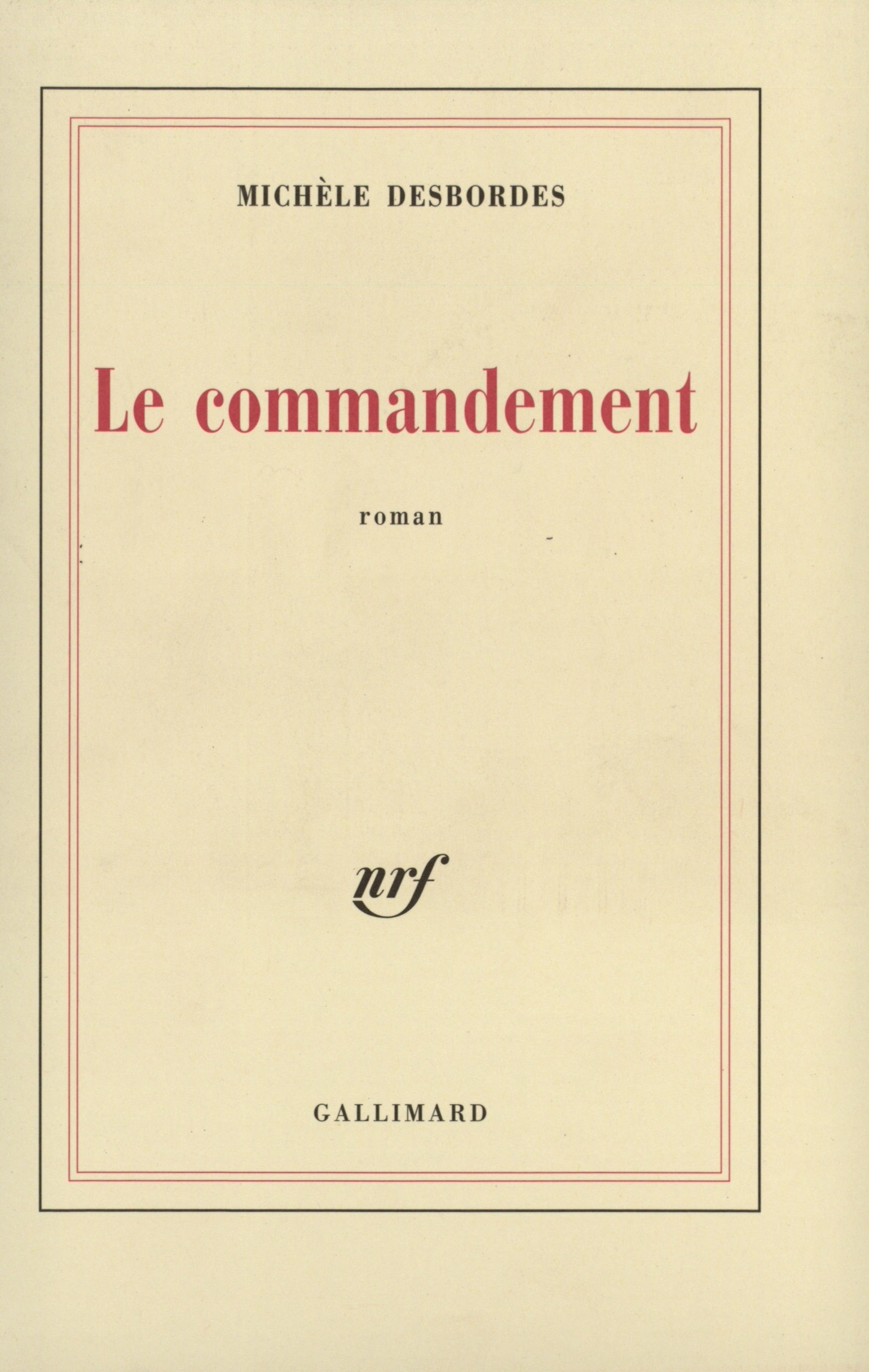 COMMANDEMENT