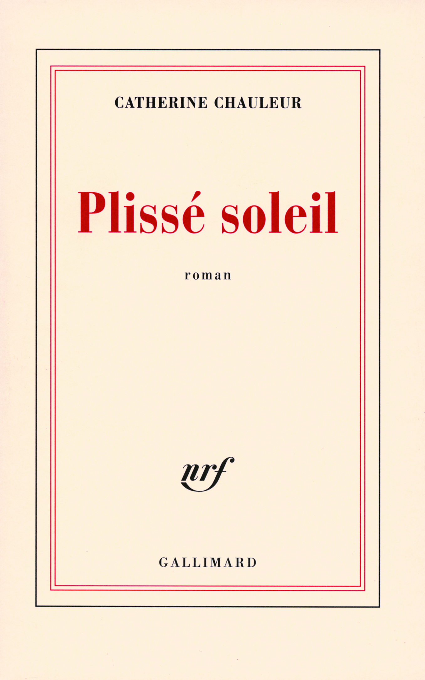 PLISSE SOLEIL