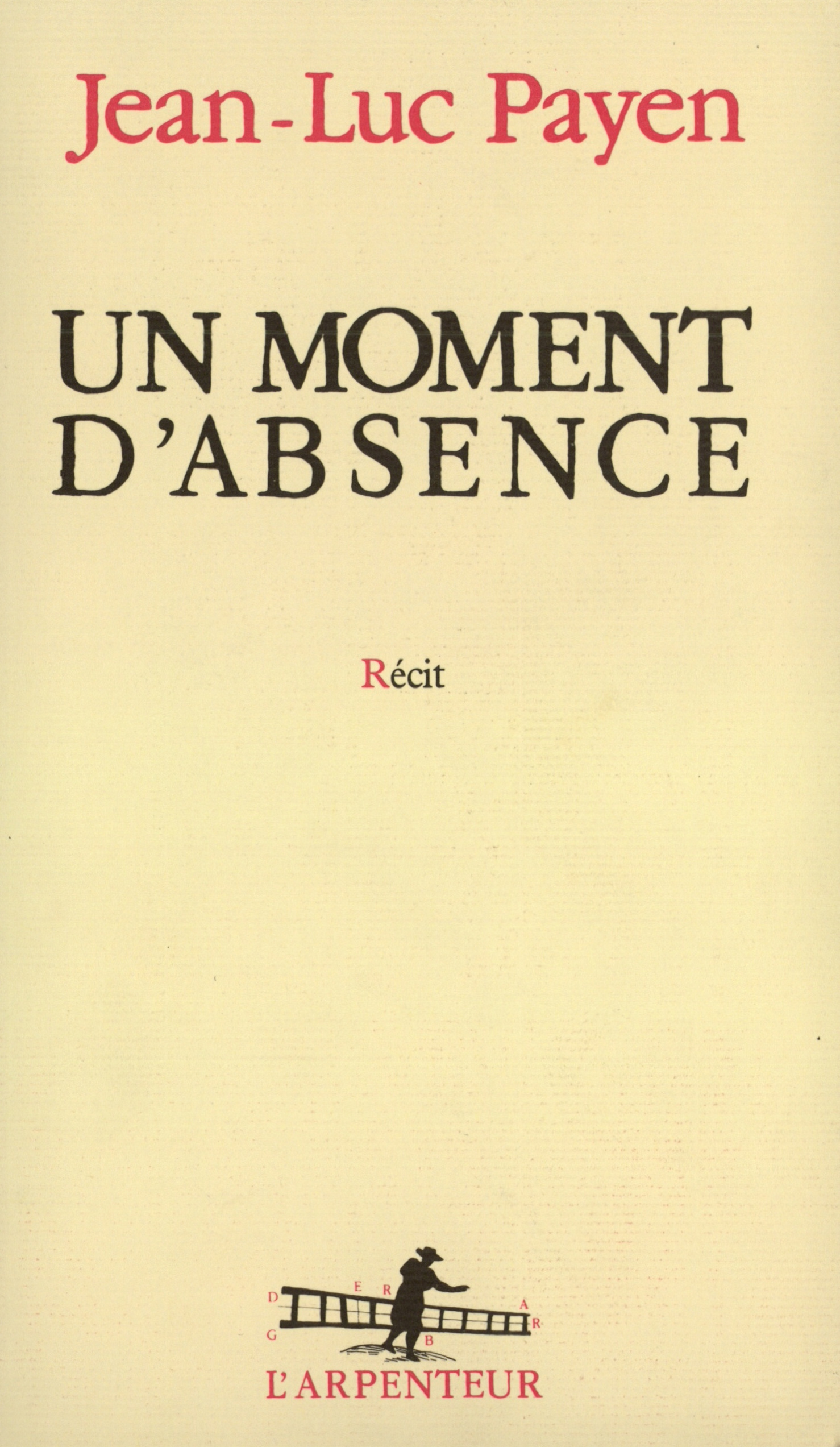 MOMENT D'ABSENCE
