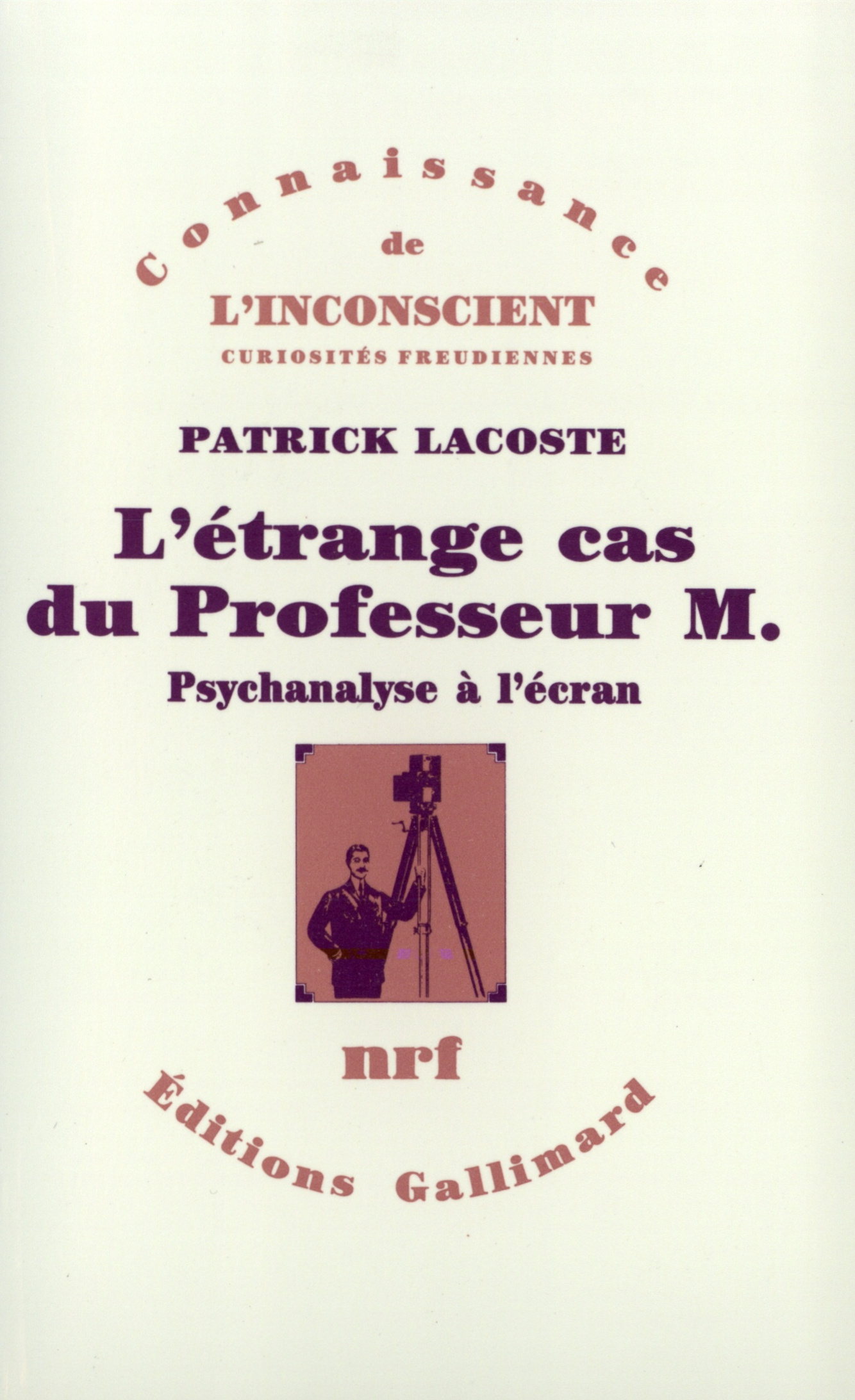 ETRANGE CAS DU PROFESSEUR M.((PSYCHANALYSE A L'ECRAN))