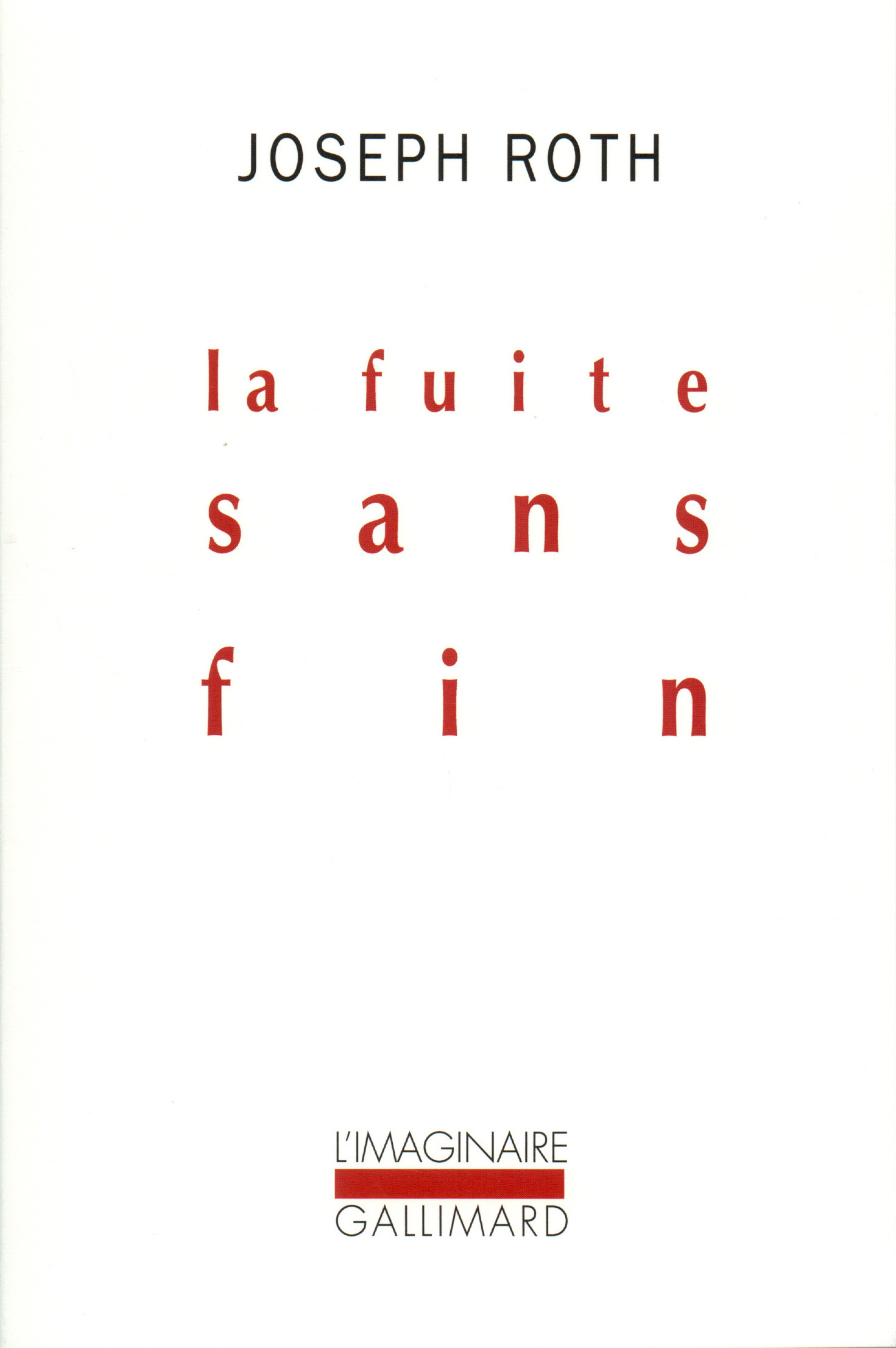 FUITE SANS FIN
