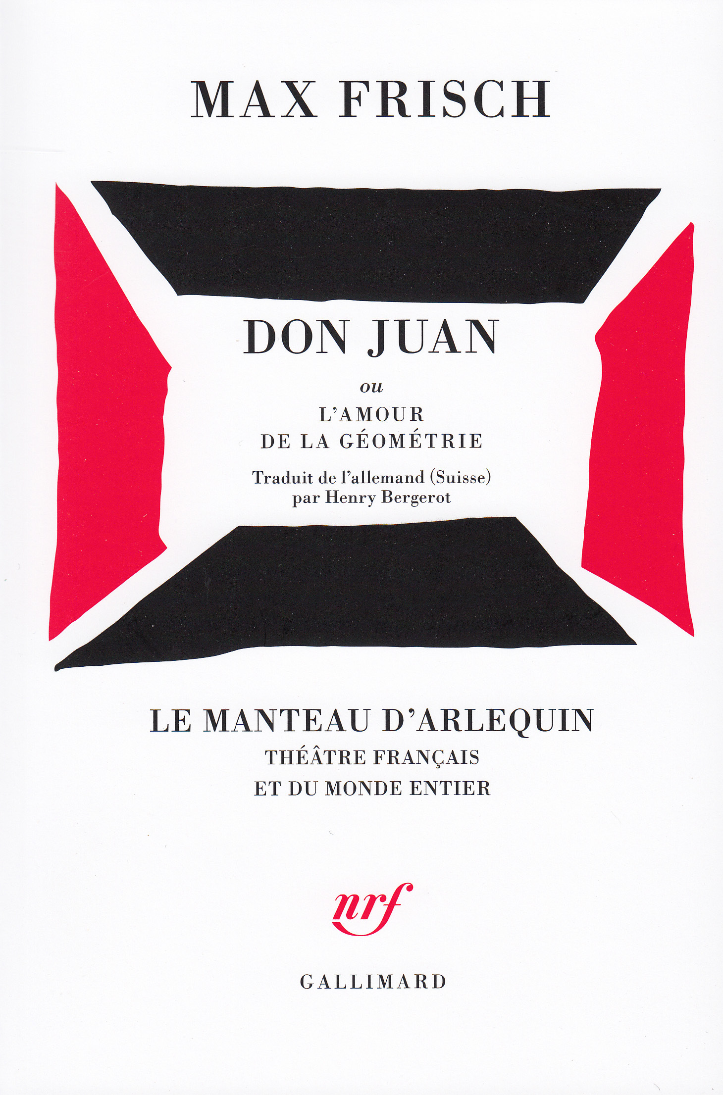 DON JUAN OU L'AMOUR DE LA GEOMETRIE(COMEDIE EN CINQ ACTES)