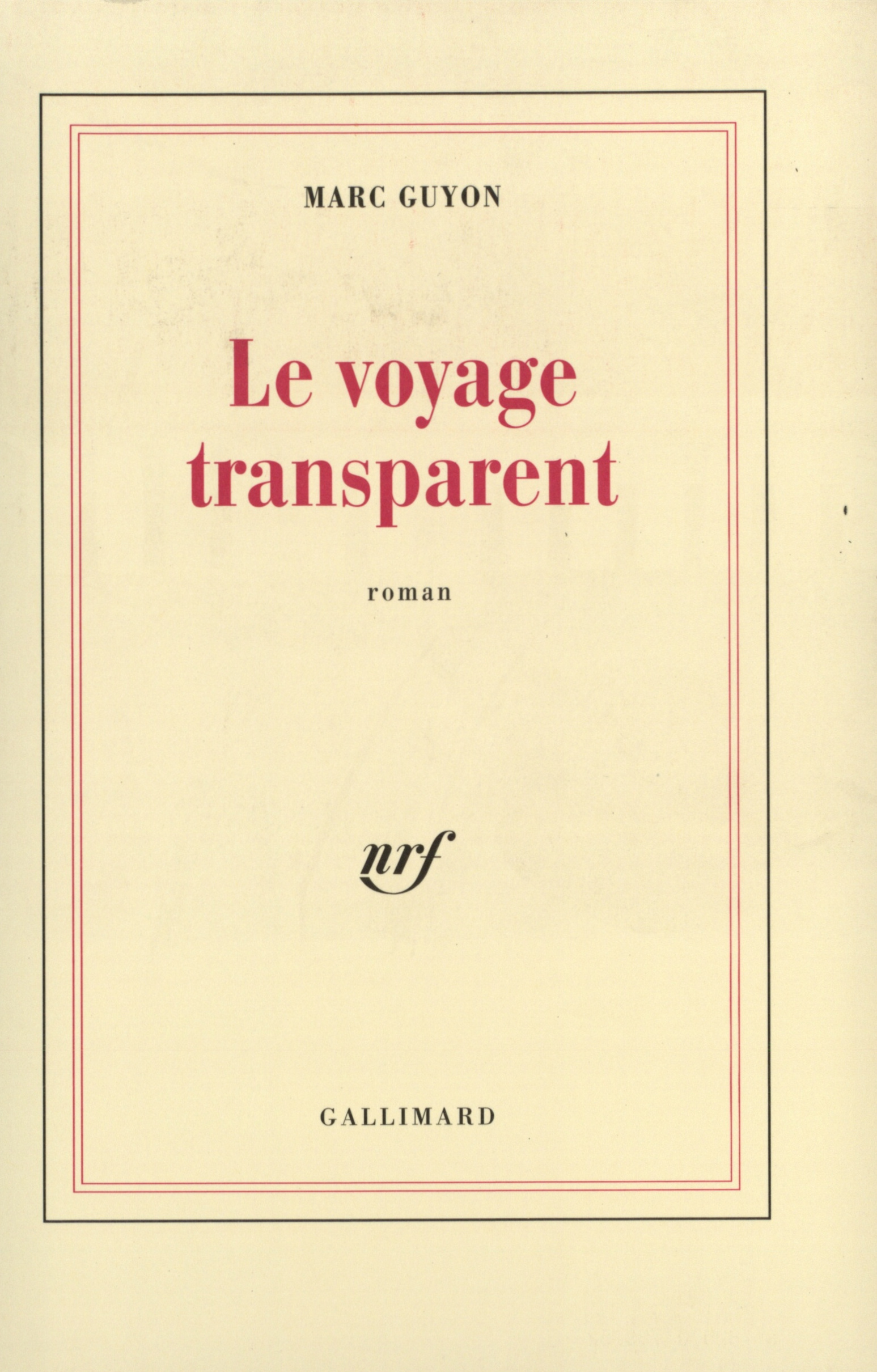 VOYAGE TRANSPARENT