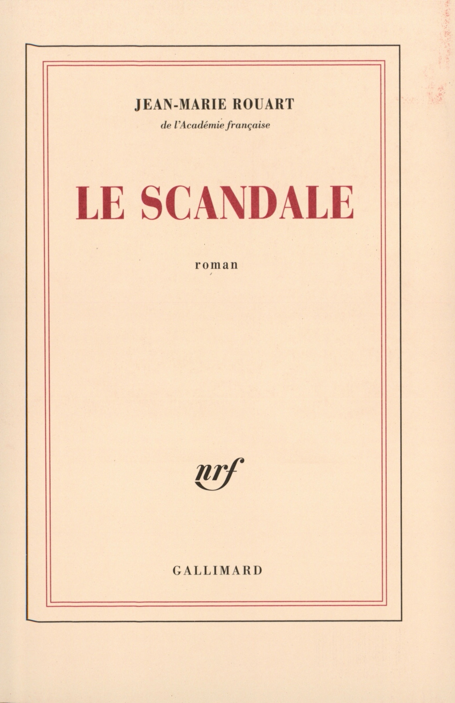SCANDALE