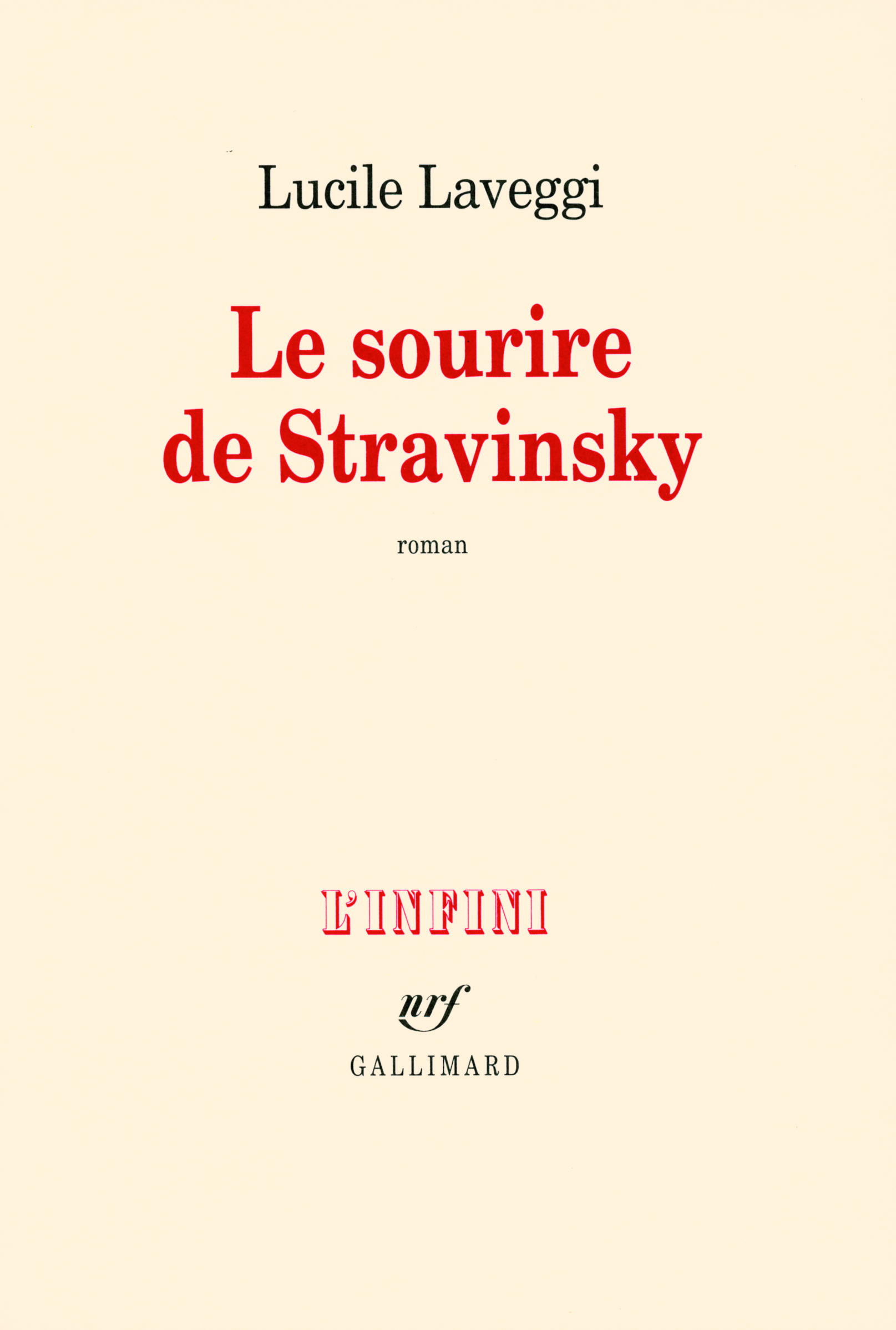 SOURIRE DE STRAVINSKY