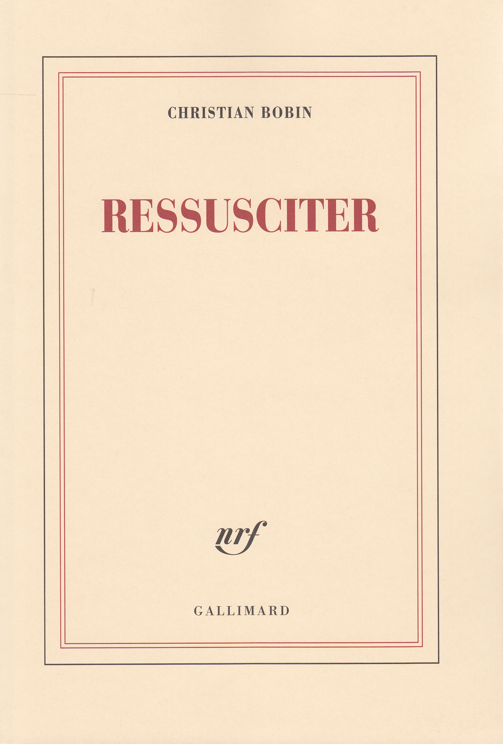 RESSUSCITER
