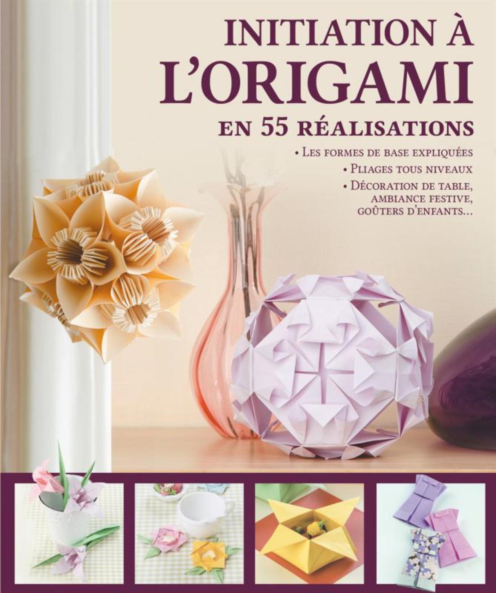 INITIATION A L´ORIGAMI EN 55 REALISATIONS