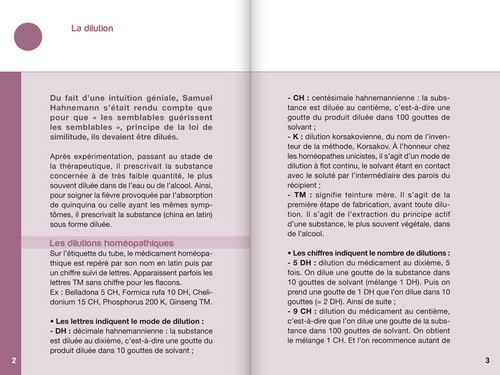PRECIS DE L´HOMEOPATHIE