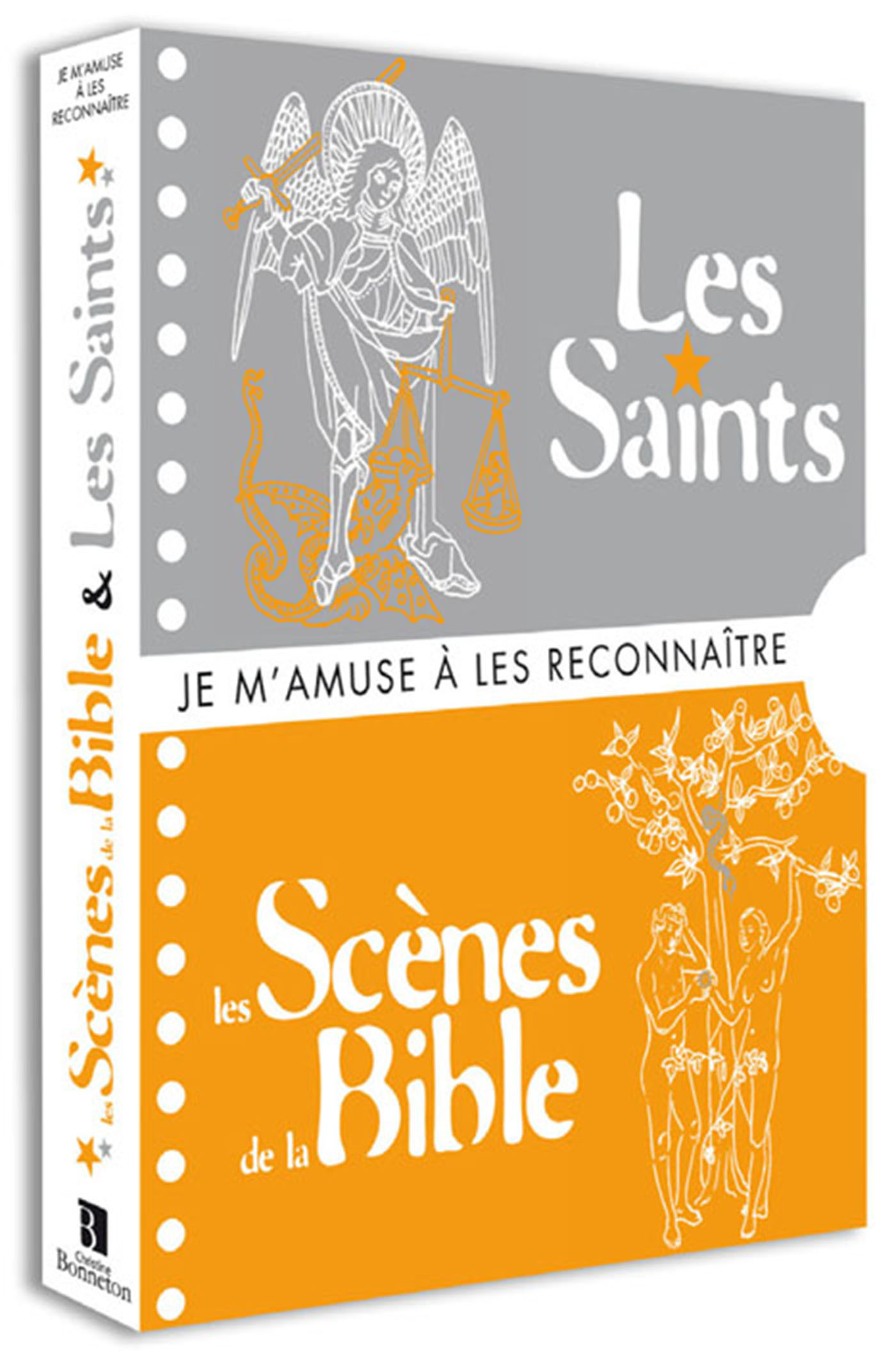 COFFRET 2 VOL LES SAINTS ET LES SCENES DE LA BIBLE JE M´AMUSE A LES RECONNAITRE
