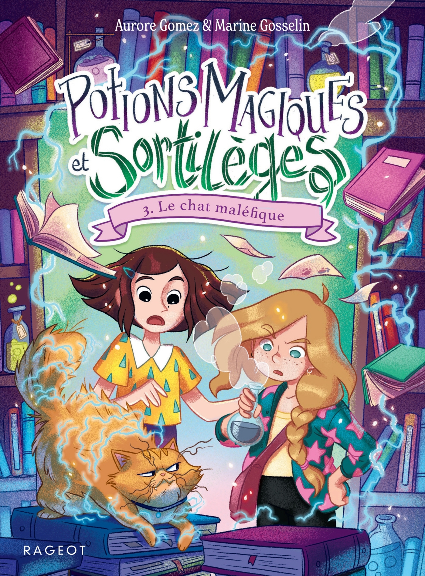 POTIONS MAGIQUES ET SORTILEGES - TOME 3, LE CHAT MALEFIQUE