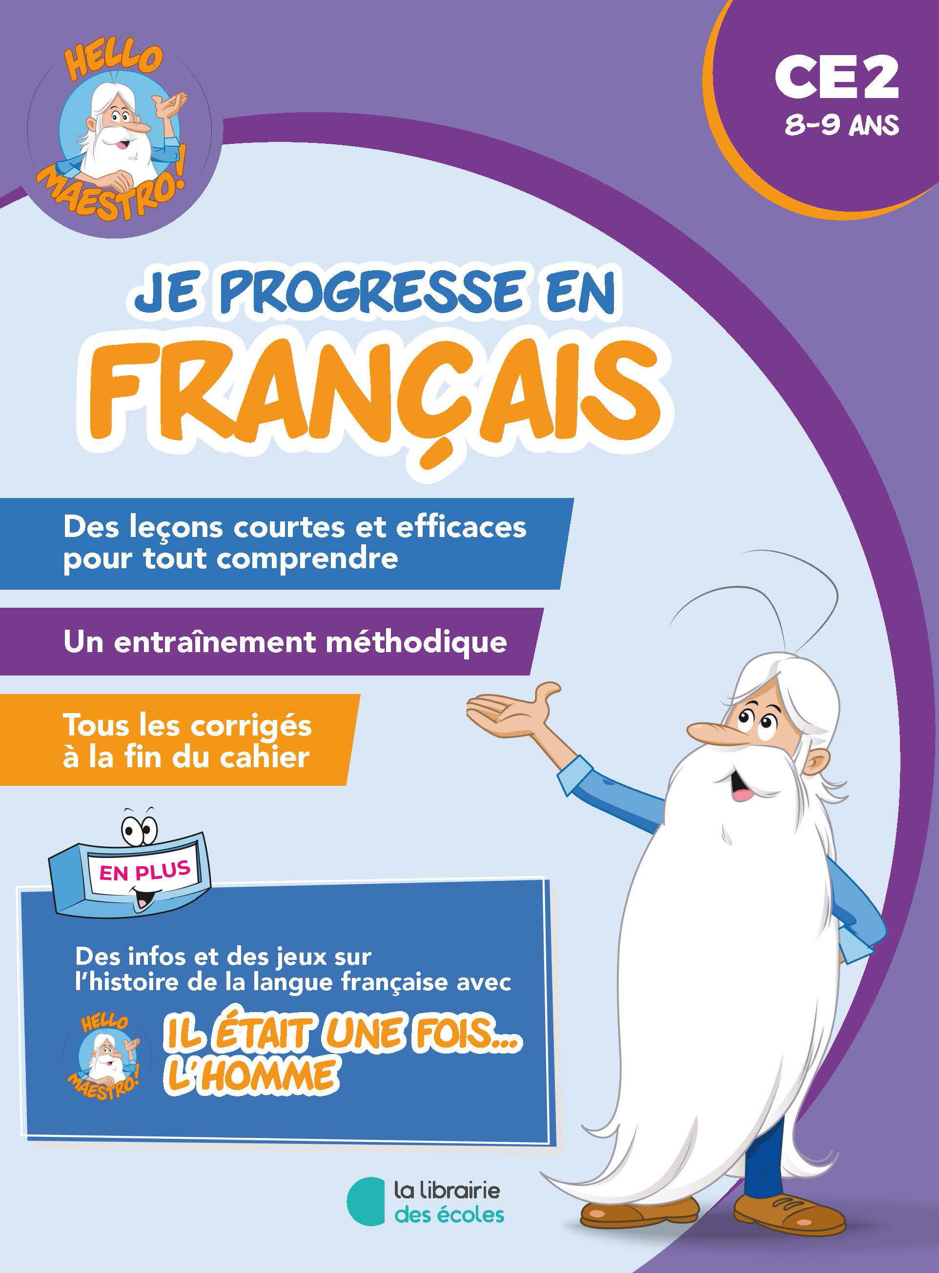 HELLO MAESTRO - JE PROGRESSE EN FRANCAIS CE2