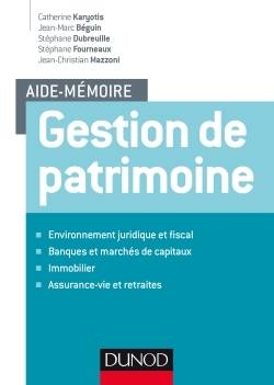 AIDE-MEMOIRE - GESTION DE PATRIMOINE