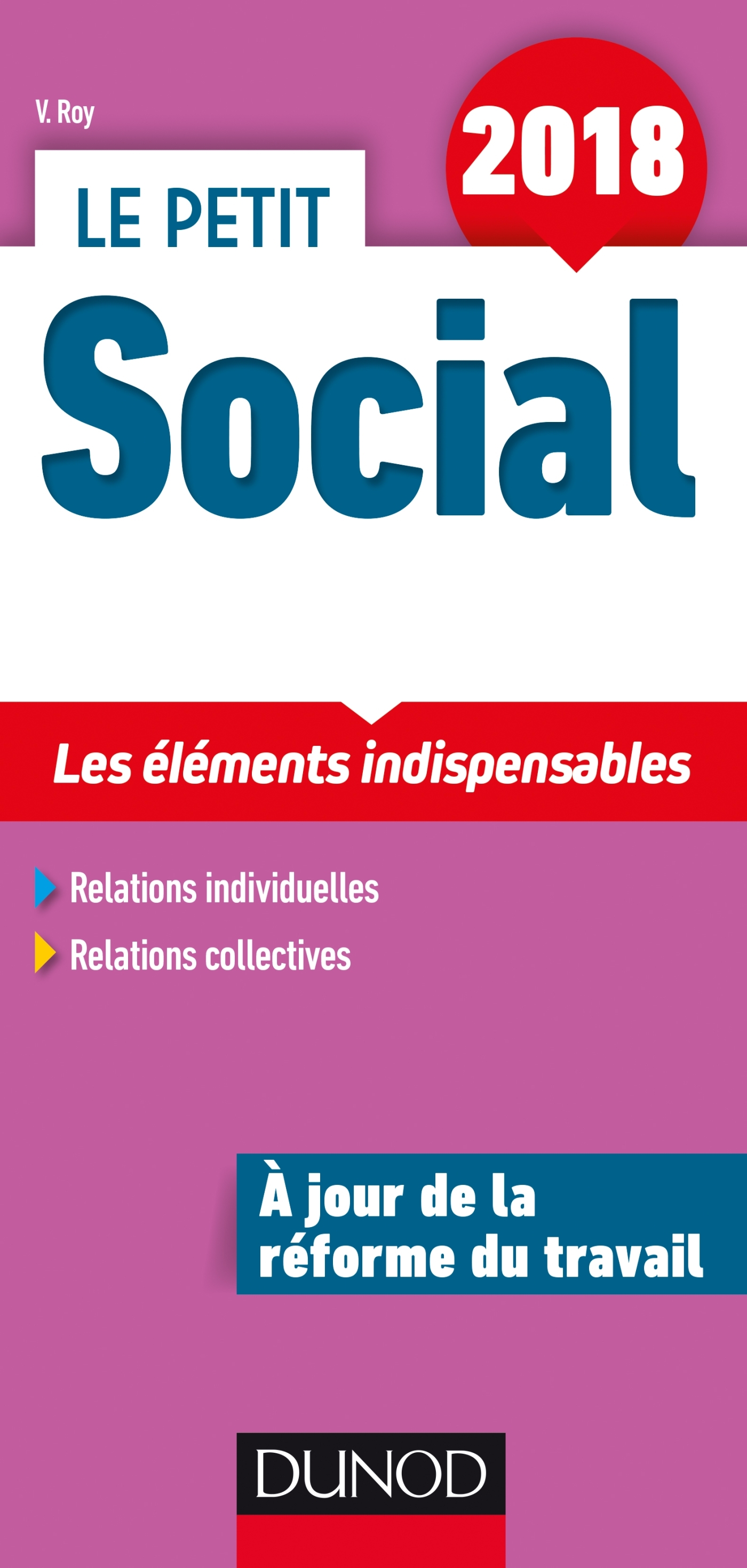 PETIT SOCIAL 2018 - 13E ED. - LES ELEMENTS INDISPENSABLES