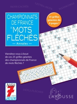 CHAMPIONNATS DE FRANCE DES MOTS FLECHES - ANNALES
